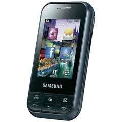 CELULAR SAMSUNG CH@T 350 PRETO TOUCHSCREEN QWERTY CÂMERA 2MP MP3 PLAYER RÁDIO FM FONE DE OUVIDO CARTÃO 2GB - comprar online