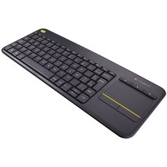 Teclado Logitech K400 Plus Sem Fio Multimídia, Tecnologia Unifying, Touchpad, Compatível Com Smart