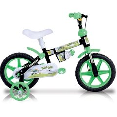 Bicicleta Infantil Aro 12 Houston Mini Boy MB12J com Squeeze e Rodinhas