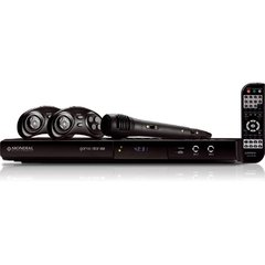 DVD Player Karaokê Mondial Game Star D-03 c/ Ripping, 2 Joysticks e 1 Microfone