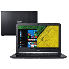 Notebook Acer Core i5-7200U 8GB 1TB Tela 15.6" Windows 10 Aspire A515-51-56K6