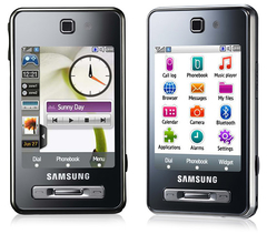 CELULAR SAMSUNG F450L, Bluetooth, player, radio, video conferência, mp3, Tri Band (900/1800/1900)