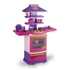 Master Fogão Infantil Big Chef com Acessórios 5566 - Poliplac