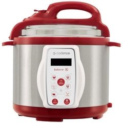 Panela de Pressão Elétrica Cadence Sabore PAN900 - Vermelho/Inox