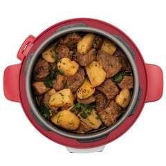 Panela de Pressão Elétrica Cadence Sabore PAN900 - Vermelho/Inox - comprar online