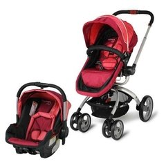 Carrinho Travel System Infanti Axis Scratch Magenta