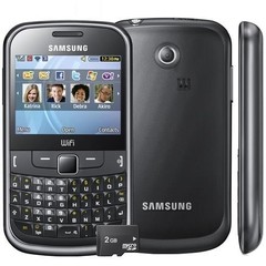 CELULAR SAMSUNG GT-S3350 preto, TECLADO QWERTY, MICROSD ATÉ 8GB, WI-FI, MP3 PLAYER, FOTO 2 MPX, BLUETOOTH, QUAD BAND (850/900/1800/1900) - comprar online