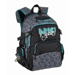 Mochila Choice Bag X-Games Street Porta Patins Masculina - Preta/Verde