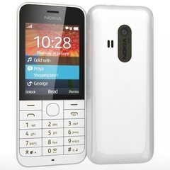 CELULAR DUAL CHIP NOKIA ASHA 220 DESBLOQUEADO BRANCO 2MP 2G CARTÃO DE MEMÓRIA ATÉ 32GB