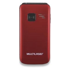 Celular Flip Vita Dual Chip MP3 Vermelho Multilaser P9021 - comprar online