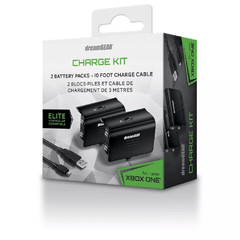 Kit Com Cabo de Carga e 2 Baterias Para Xbox One