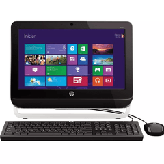 Computador HP 18-1000Br All-In-One PC Com AMD E1-1200, 2 Gb, HD 500 Gb, Windows 8