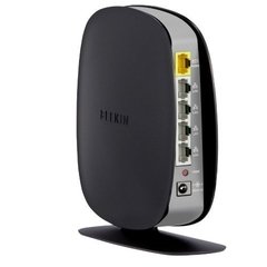 Roteador Wirelles Belkin 300n Surf Preto 300mbps Itw