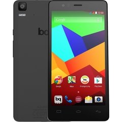 celular Bq Aquaris E5 4G 16GB 1GB RAM, processador de 1.2Ghz Quad-Core, Bluetooth Versão 4.0, Android 4.4.4 KitKat, Quad-Band 850/900/1800/1900