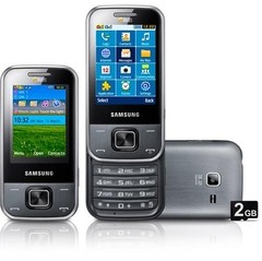 SAMSUNG DUOS GT-C3752 DUAL CHIP, WI-FI, BLUETOOTH, TELA 2,4", CAMERA 3.1MP, RADIO FM, MP3 PLAYER