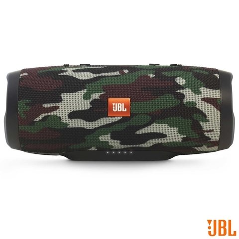 Caixa Bluetooth JBL Charge 3 Squad com Potência de 20 W - CHARGE3SQUAD - JBLCHARGE3SQUA