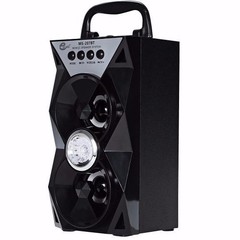 Caixinha de Som MS-207BT com Bluetooth, USB, e Micro SD