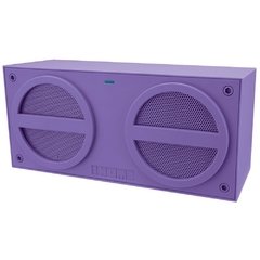 Caixa Acústica Estéreo Bluetooth Emborrachado Roxo