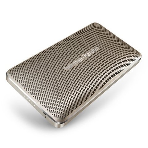 Caixa De Som Bluetooth Harman Kardon DouradaCom 10W Para Android, IOS E Windows Phone - TRAVELER - HKTRAVELERPTOB