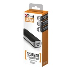 Carregador Portátil 2200 mAh para Smartphones e Tablets Preto - Trust - TR-21221I - 7TTR21221IPTOB