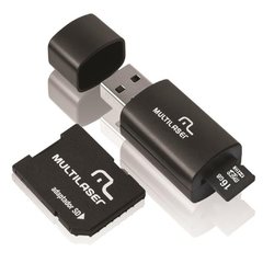 Cartão De Memória 16Gb Multilaser Classe 10 + Adaptador SD