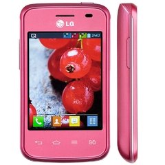 CELULAR LG E475 OPTIMUS L1 II TRI OPEN Rosa, 1Ghz Single-Core ARM Cortex-A5, Quad-Band 850/900/1800/1900