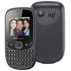 Celular Desbloqueado Multilaser Fit P3196 Cinza/Preto com Trial Chip, Câmera VGA, Bluetooth, Rádio FM, MP3 e Fone na internet