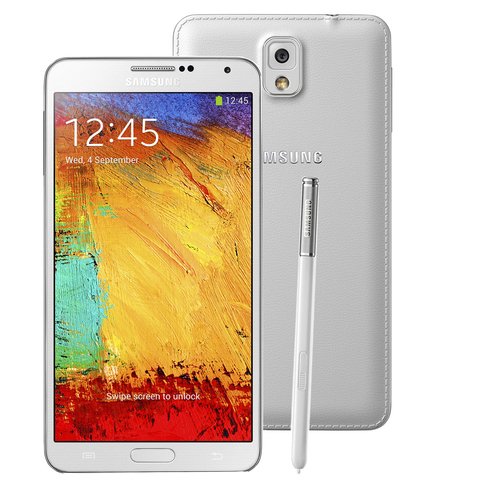 SAMSUNG GALAXY NOTE 3 N9005 BRANCO, ANDROID 4.3, 4G, PROCESSADOR QUAD CORE 2.3GHZ, MEMÓRIA 32GB, CÂMERA 13.0MP, WI-FI - CANETA S PEN