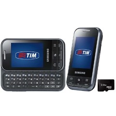 CELULAR SAMSUNG CH@T 350 PRETO TOUCHSCREEN QWERTY CÂMERA 2MP MP3 PLAYER RÁDIO FM FONE DE OUVIDO CARTÃO 2GB na internet