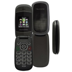 Celular Flip Vivo OT 223 Alcatel Cinza c/ Rádio FM, Hands free, Indicador de LED, Viva Voz e Fone de Ouvido