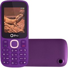 Celular IPro I3200 Dual Chip Desbloqueado ROXO- Câmera Integrada, Radio FM