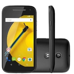 Smartphone Motorola Moto E 2ª Geração XT-1514 16GB Preto Dual Chip Android 5 Lollipop 4G Wi-Fi Quad-Core 16GB Tela 4.5" e 2 Motorola Band