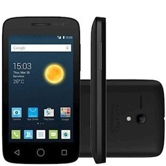 Celular Alcatel Pop 2 Ot-4045a Preto Um Chip 4g Tela 4 4gb Android 5.0 Quad Core Câmera 8mp