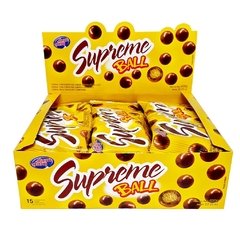 Chocolate Supreme Ball Branco 50g 15 UNIDADES