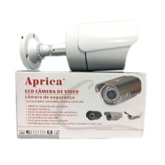 Câmera de segurança 3,6mm. Sistema NTSC-4000 TVL - Alimentação DC12V JACK 6016IRCUT