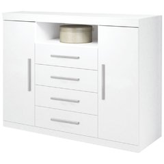 Comoda 2 Portas e 4 Gavetas Havana Master Branco - comprar online