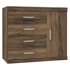 Cômoda Sapateira 1 Porta 4 Gavetas - Havana Plus