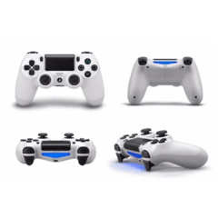 Controle Dualshock Branco - PS4 - comprar online