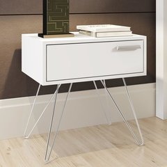 Criado-Mudo Isadora Carraro Branco - comprar online