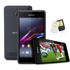 Smartphone Sony Xperia E1 D2114 Dual DTV Preto