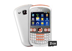 CELULAR DESBLOQUEADO LG C300 BRANCO/LARANJA QWERTY, CÂMERA 2MP, RÁDIO FM, MP3, BLUETOOTH, FONE E CARTÃO 2GB na internet