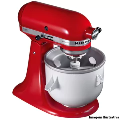 Acessorio Sorveteira KitchenAid para Stand Mixer Branco - KIP01CXONA - KIKIP01CXONA