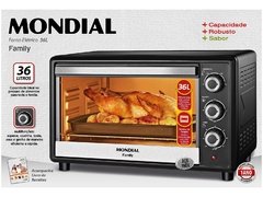 Forno Elétrico Mondial 36L com Timer Family - FR-17 - 1 Unidade - Infotecline