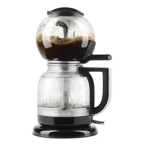 Cafeteira de Sifão KitchenAid Onyx Black Automática para Café em Pó - KXA08AE