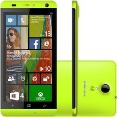 CELULAR Blu Win HD W510U, processador de 1.2Ghz Quad-Core, Bluetooth Versão 3.0, Windows Phone 8.1, Quad-Band 850/900/1800/1900