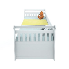 Cama Infantil Carolina Júlia 1291 188x88x15 cm MDF Branco na internet