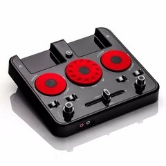 Mesa para Dj Ispin Preta com Mixer de Música para Ipod