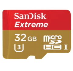 Cartão De Memória 32Gb Sandisk(TM) Extreme® P/ Câmeras De Ação