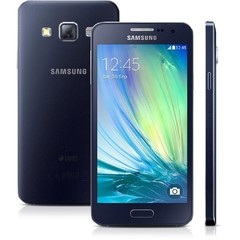 SMARTPHONE SAMSUNG GALAXY A3 4G DUOS A300M/DS DUAL CHIP, TELA 4.5", ANDROID 4.4, CÂMERA 8MP E PROCESSADOR QUAD CORE 1.2GHZ