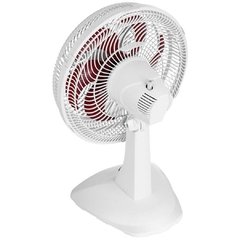 Ventilador de Mesa Cadence Ventilar Eros Supreme VTR360 30cm com 3 Velocidades - Branco/Vermelho - comprar online